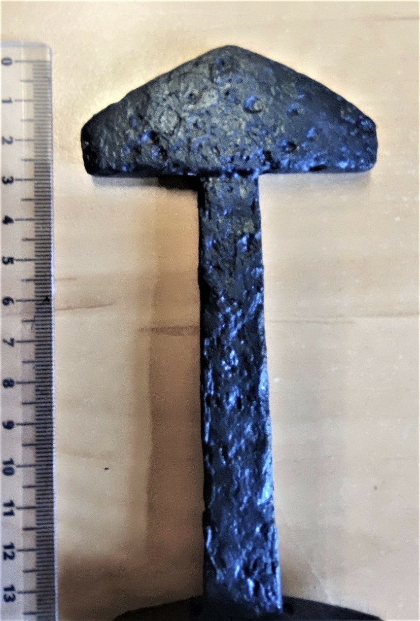 Niezwykłe znalezisko - średniowieczny miecz znaleziony w lasach koło Starachowic trafi wkrótce do Muzeum Przyrody i Techniki
