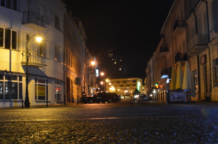 Na ulicy Kilińskiego wyłączono podświetlanie budynków