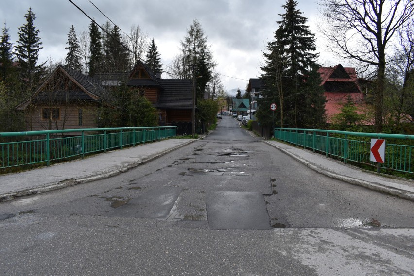 Od wtorku 16 maja zamkną most na Tatarach w Zakopanem....