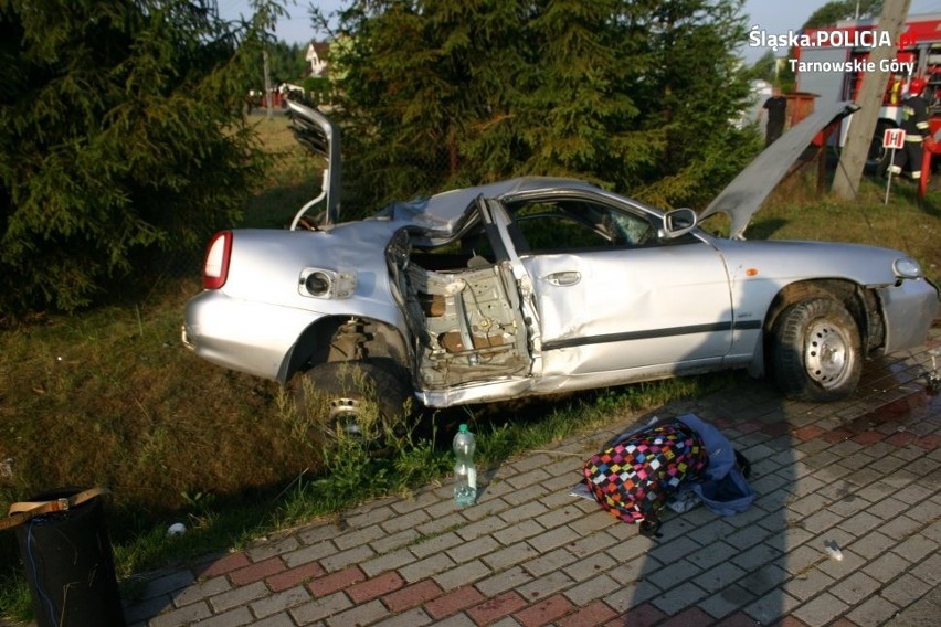 Do bardzo poważnie wyglądającego wypadku doszło w Potepie....