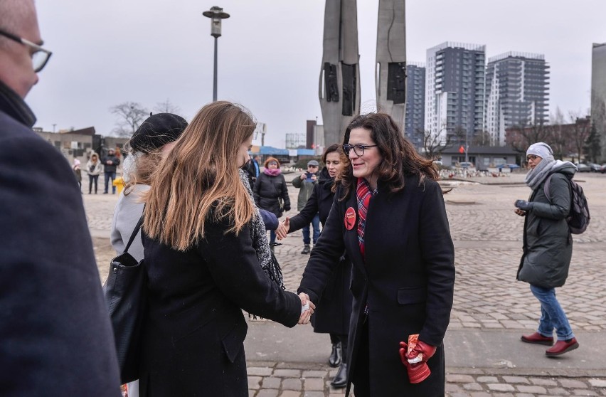 05.02.2019 Gdańsk. Na placu Solidarności odbyła się...