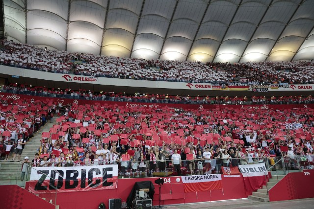 Fot. Polscy kibice podczas meczy piłki nożnej
