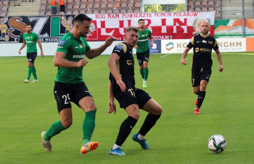 Zagłębie Lubin - Górnik Łęczna 3:1. Festiwal pięknych bramek w Lubinie. Trzy bomby dały Zagłębiu wygraną