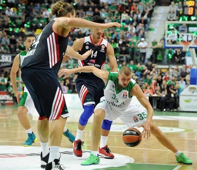 Stelmet Zielona Góra ma szansę na takie pojedynki jak ten w przyszłym sezonie - zagra w eliminacjach do Euroligi!