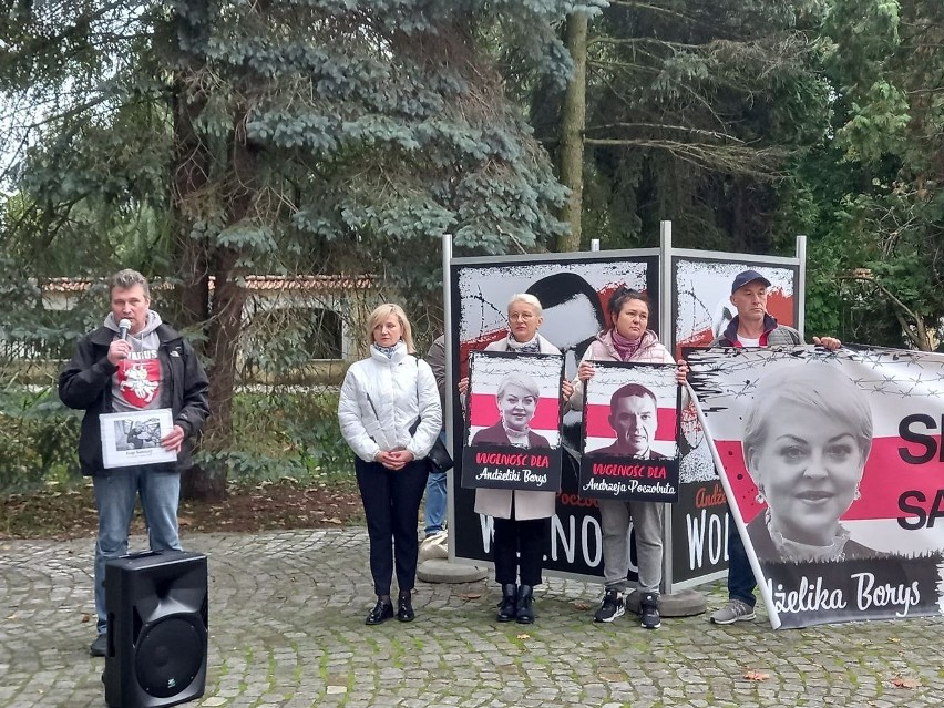 Solidarność z Andżeliką Borys i Andrzejem Poczobutem okazali...