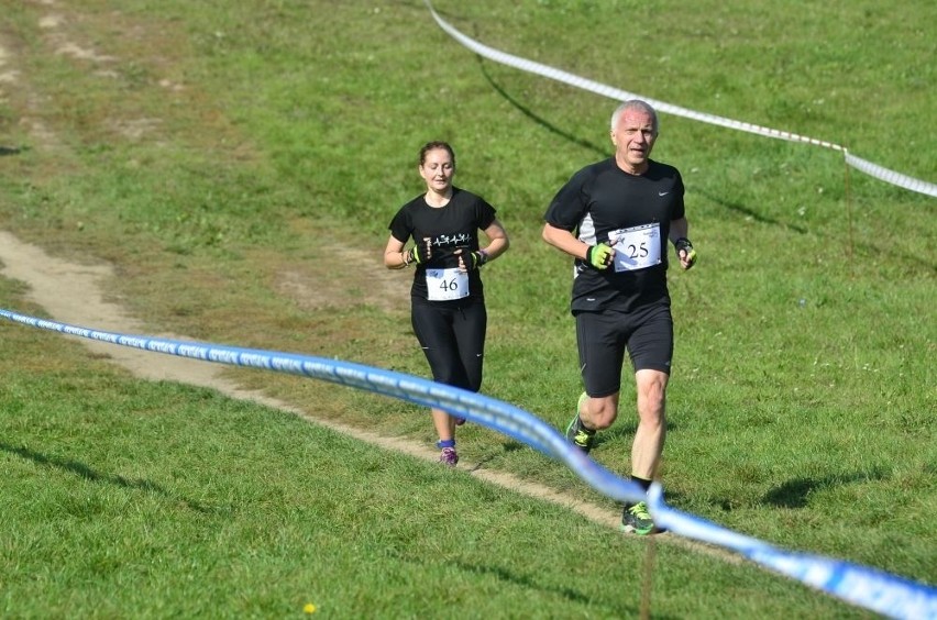 Duatlon Xdu 2014: Biegali i jeździli w Lasku Marcelińskim...