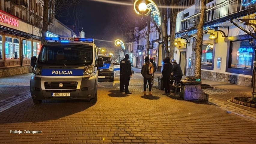 Zakopane. Sylwester był bardzo spokojny. Policja interweniowała głównie po... donosach