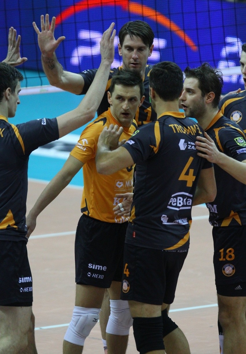 Ekstraklasa siatkarzy: PGE Skra - Cuprum 3:2 [ZDJĘCIA]