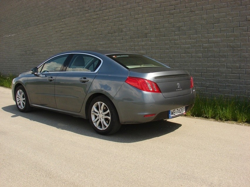 Peugeot 508 Fot: Przemysław Pepla