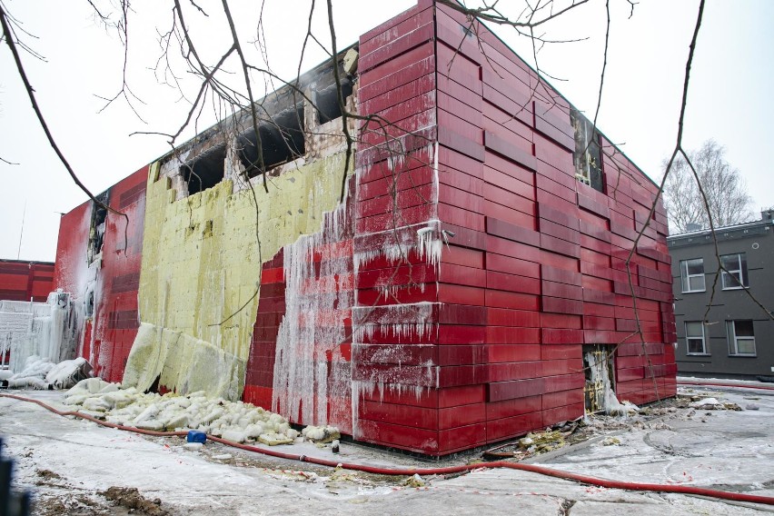 Pożar miejskiego archiwum w Krakowie