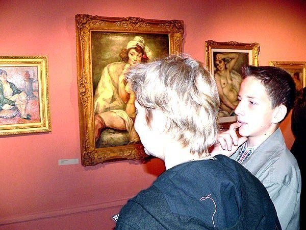 Do północy nie brakowało chętnych na oglądanie wystaw w stalowowolskim muzeum.