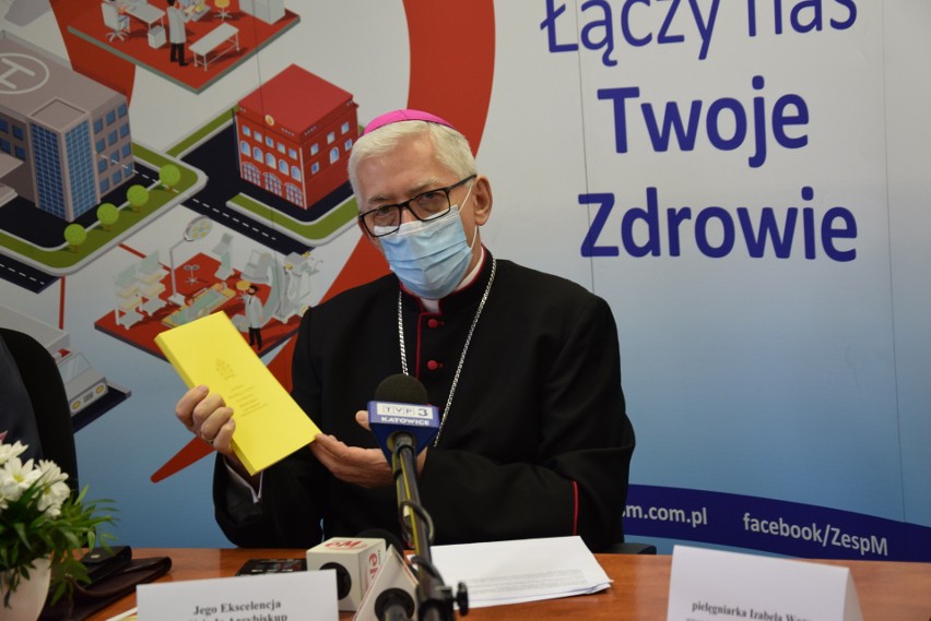 Konferencja prasowa na Światowy Dzień Chorego w szpitalu...