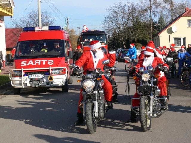 Każdy pojazd z Mikołajem w orszaku będzie mile widziany