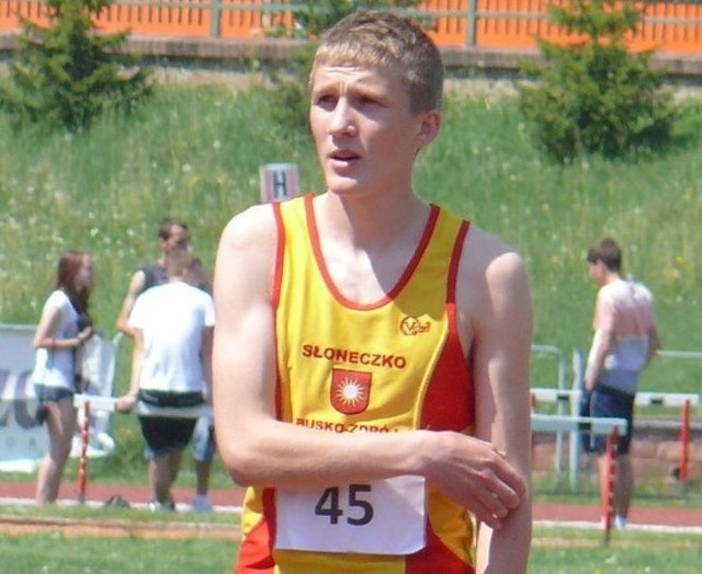 Damian Sator z buskiego Słoneczka będzie rywalizował na Ogólnopolskiej Olimpiadzie Młodzieży.