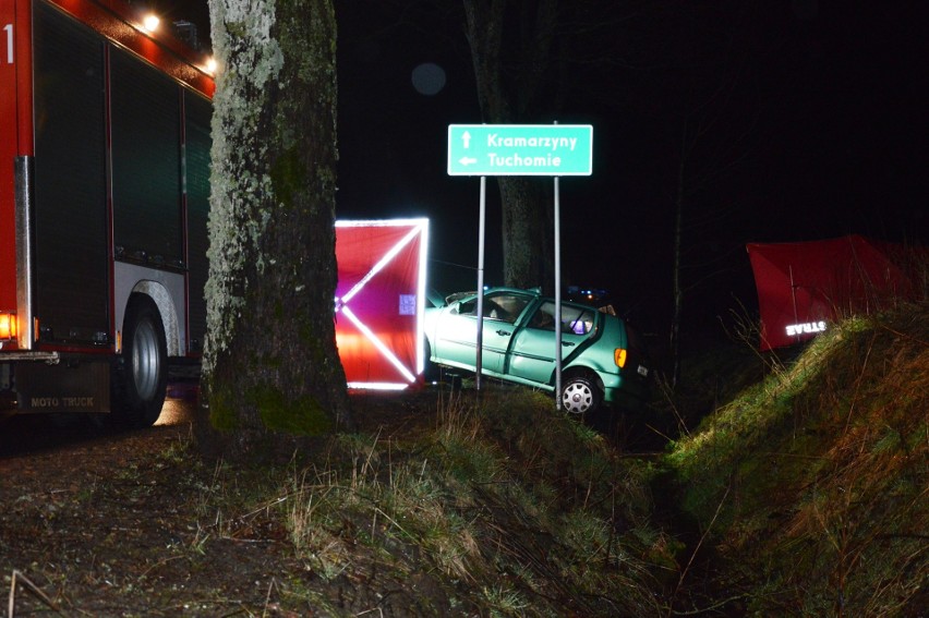 Śmiertelny wypadek koło Łubna. Zginęły dwie osoby (NOWE FAKTY)