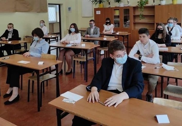 Tak w ubiegłym roku wyglądał egzamin w Szkole Podstawowej numer 2 w Szydłowcu.