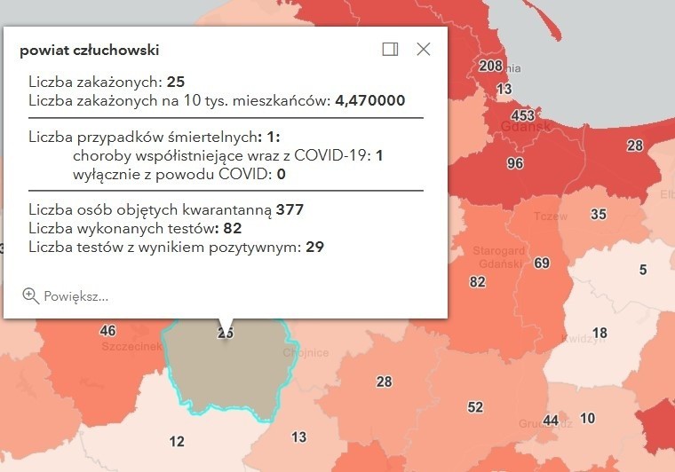 Koronawirus na Pomorzu 12.03.2021 r. 1526 nowych przypadków i 24 zgony. Zobacz, jak wygląda sytuacja w poszczególnych powiatach