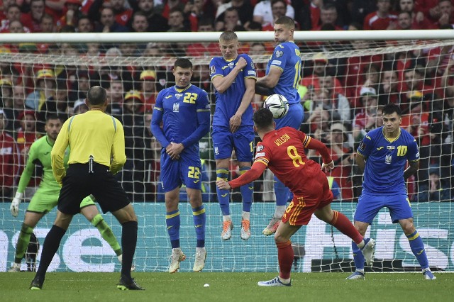 Finał barażów o mundial 2022 Walia - Ukraina 1:0