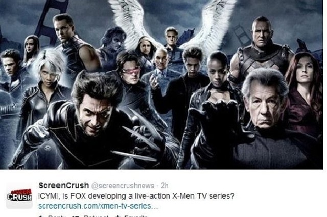 Będzie serial "X-Men"? (fot. screen z Twitter.com)