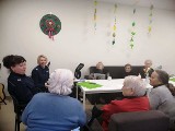 Aleksandrowskie policjantki odwiedziły seniorów z Wagańca
