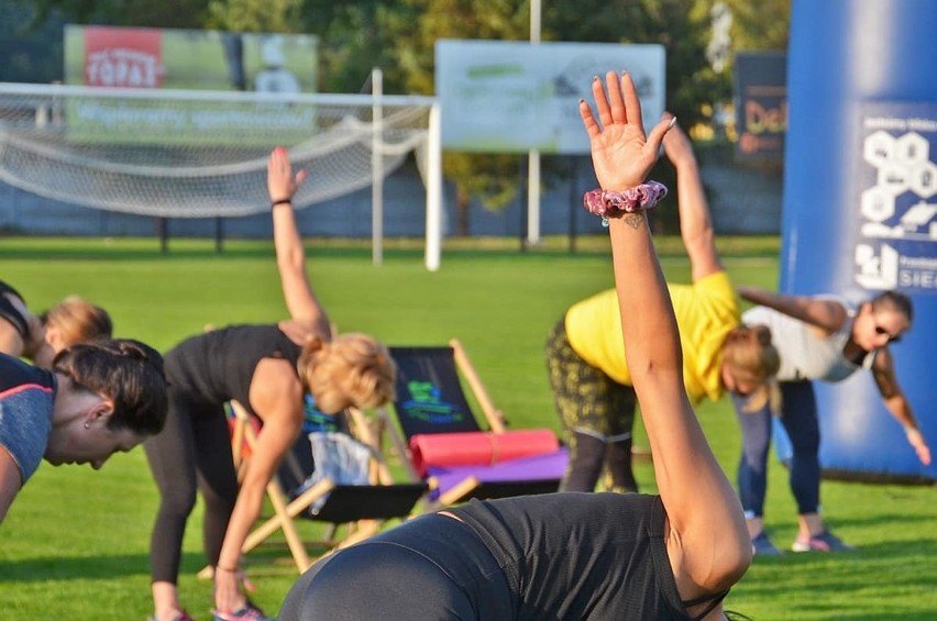 Fit spotkanie w Siemiatyczach. Mieszkanki trenowały z Olą...