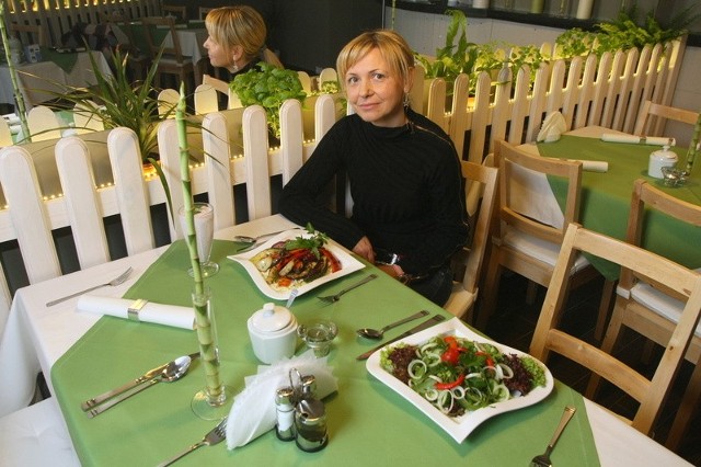 Chcemy pokazać, że potrawy dietetyczne mogą być smaczne i bardzo pożywne &#8211; mówi Barbara Bujak, właścicielka restauracji "Greek&#8221; Diet Buffet w Kielcach.