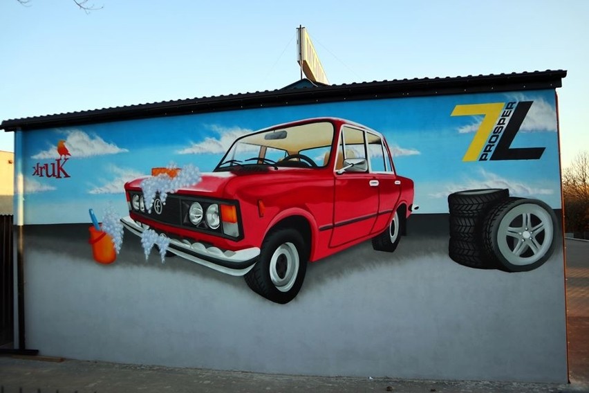 Kruk nie przestaje tworzyć. W Pabianicach mamy kolejny mural