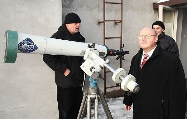 Mieczysław Borkowski jest twórcą łódzkiego planetarium....