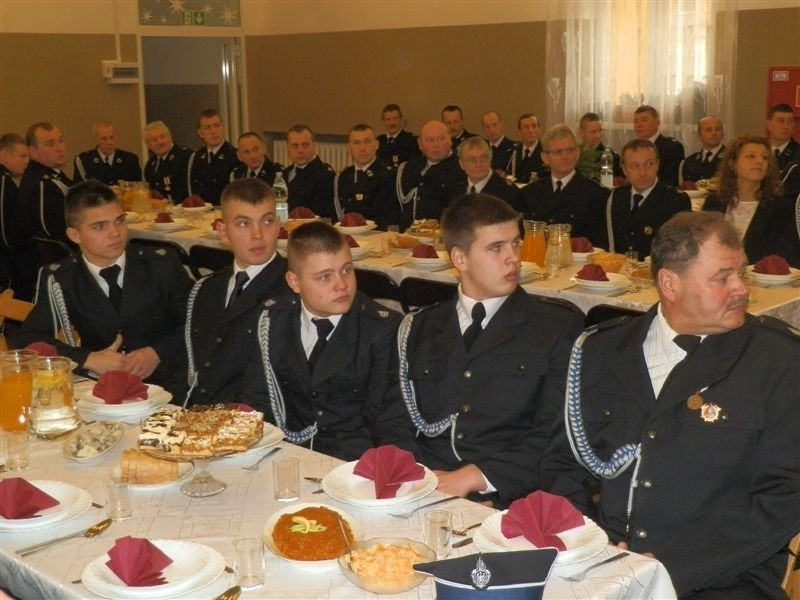 Spotkanie wigilijne strażaków w Krasnosielcu