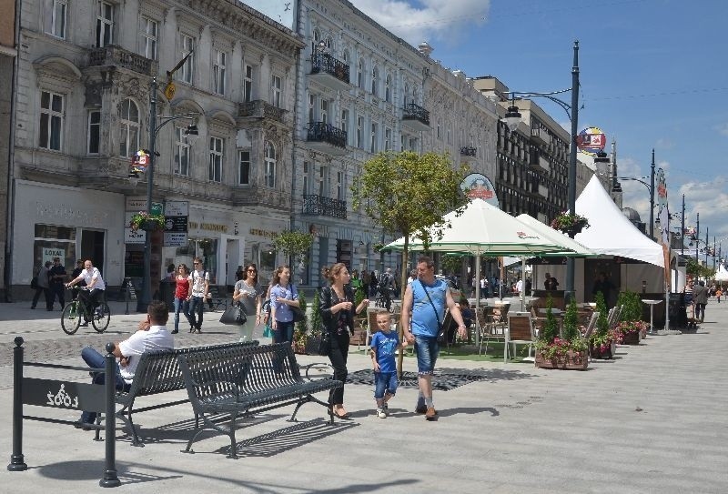 Piotrkowska otwarta! Zabawa na deptaku potrwa do niedzieli [zdjęcia]