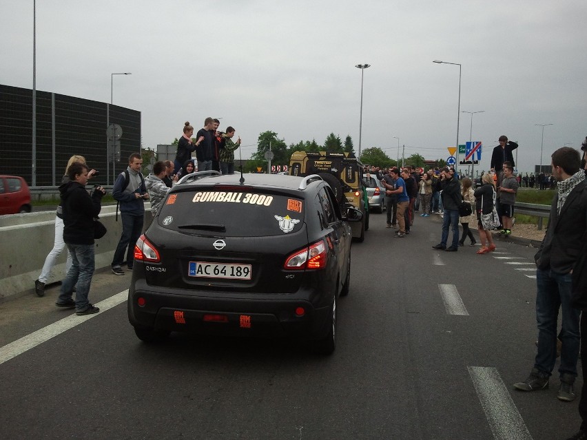 Gumball 3000 na A1 w Mszanie