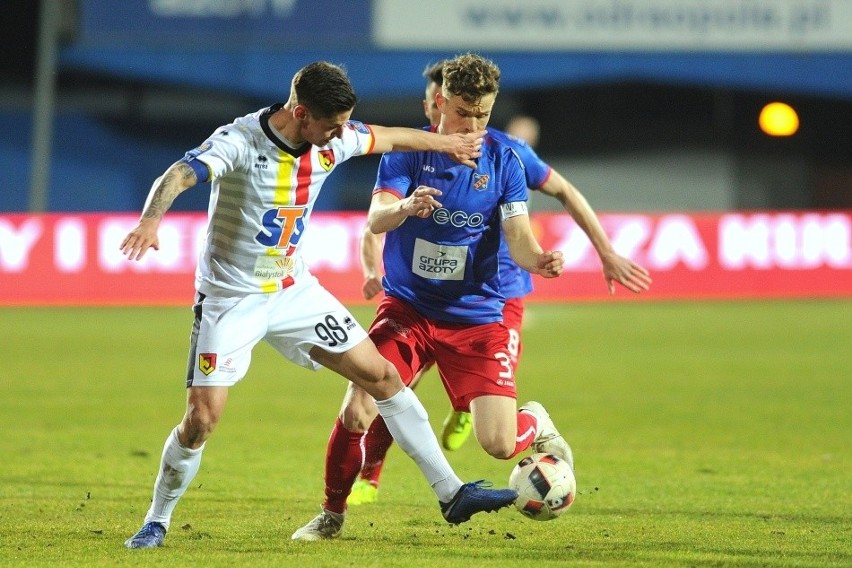 Odra Opole - Jagiellonia Białystok 0-2.