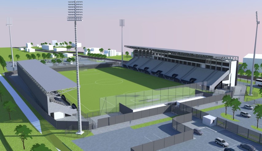 Miasto ogłosiło przetarg na budowę stadionu Sandecji. Czeka na propozycje do 11 września [WIZUALIZACJE] 