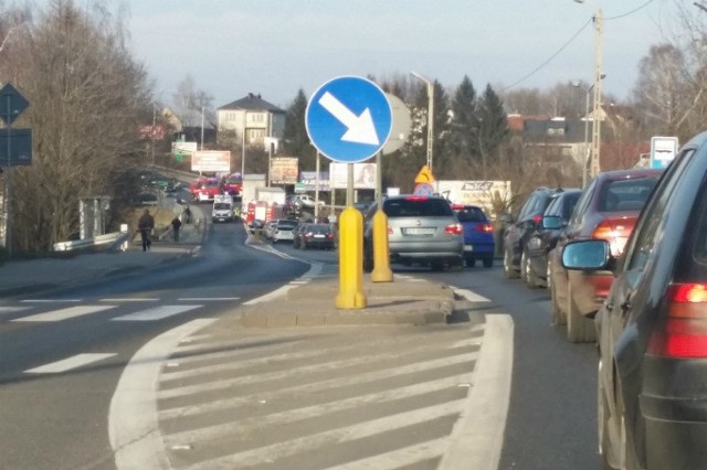 Droga krajowa nr 19 z Boguchwały do Rzeszowa jest całkowicie zablokowana.