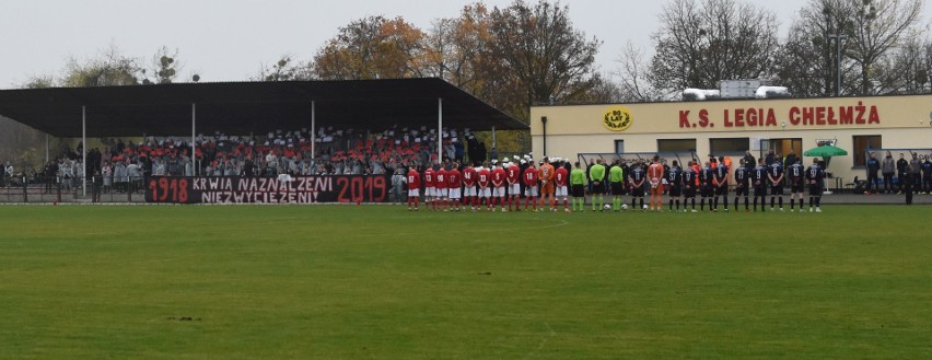 W meczu 15. kolejki IV ligi Legia Chełmża zremisowała z...