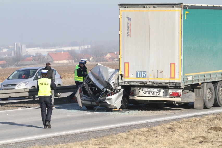 Do groźnego wypadku doszło na autostradzie A1 w miejscowości...