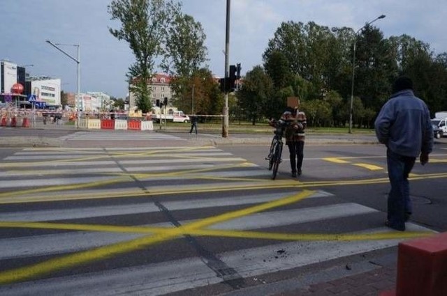 Strabag ukarany za złe oznakowanie al. Piłsudskiego.