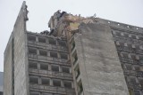 Hotel Światowit znika z panoramy miasta. Rozpoczęła się rozbiórka budynku ZDJĘCIA