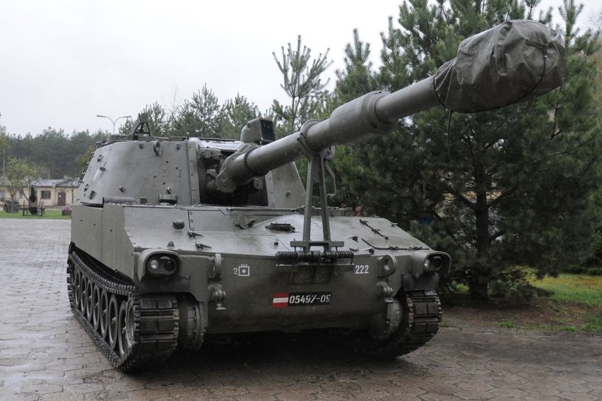 Haubica samobieżna M109 - najnowszy eksponat Muzeum Wojsk Lądowych [zdjęcia]