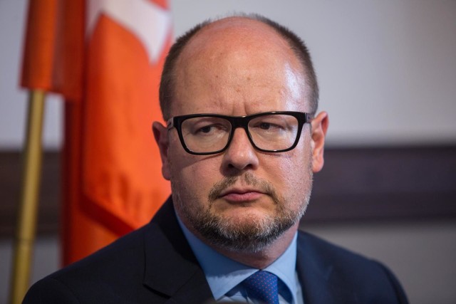 27.08.2018  gdansk. konferencja prasowa pawla adamowicza nt. ustawy deweloperskiej n/z pawel adamowicz fot. piotr hukalo / dziennik baltycki / polska press