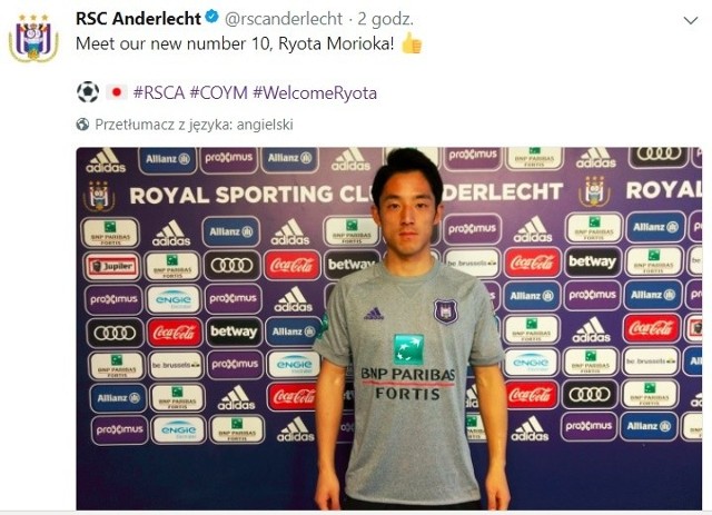 Ryota Morioka w barwach Śląska Wrocław