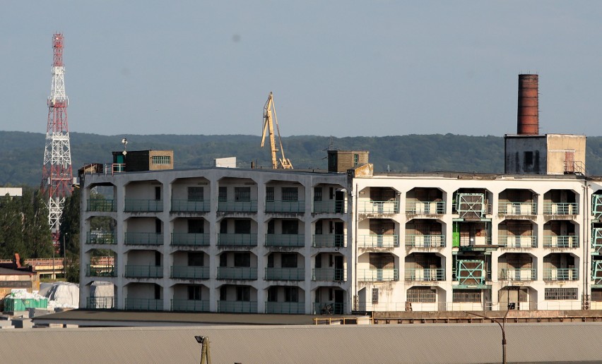 Taras widokowy na dachu Morskiego Centrum Nauki.