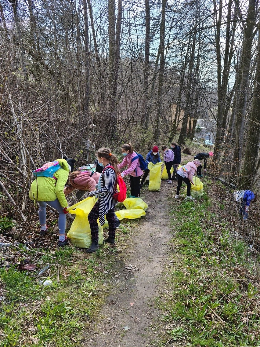 W akcję sprzątania gminy Jerzmanowice-Przeginia zaangażowało...