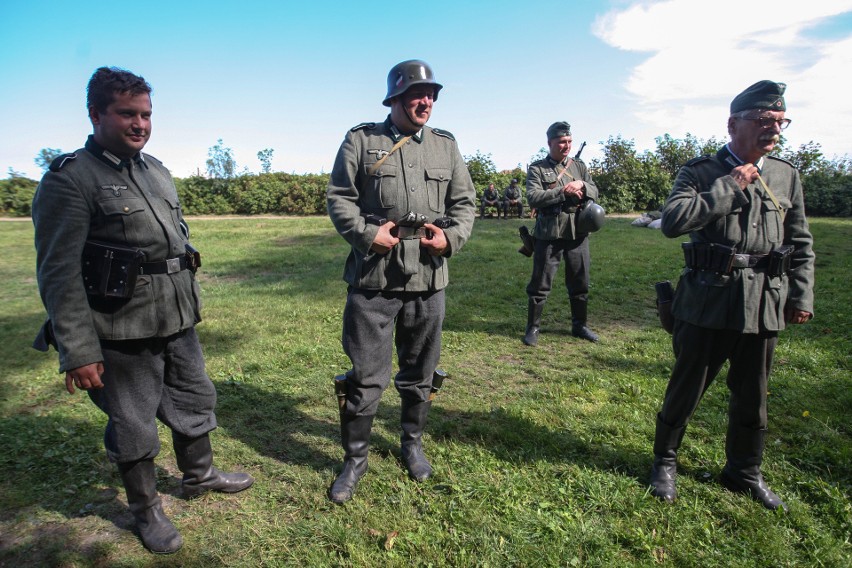 Widzowie mogli zobaczyć na Wsterplatte pokazy pirotechniczne...