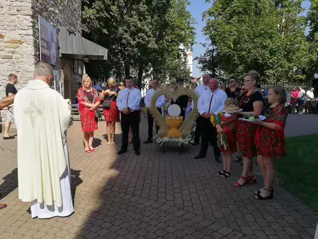 Dożynki parafialne w Szydłowcu.