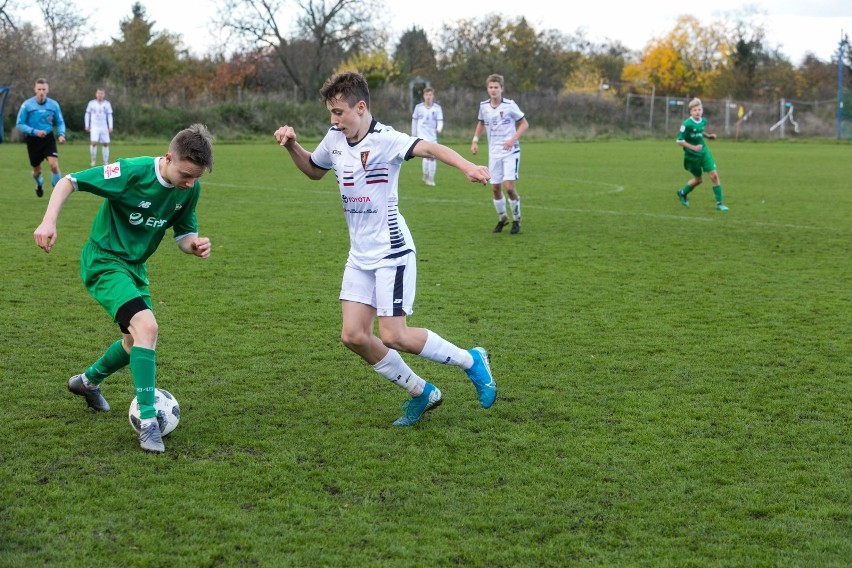 Pogoń - Lechia Gdańsk w meczu trampkarzy starszych