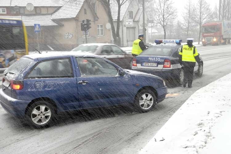 Nieszcześliwie zacząl sie poranek dla slupszczanki, która...