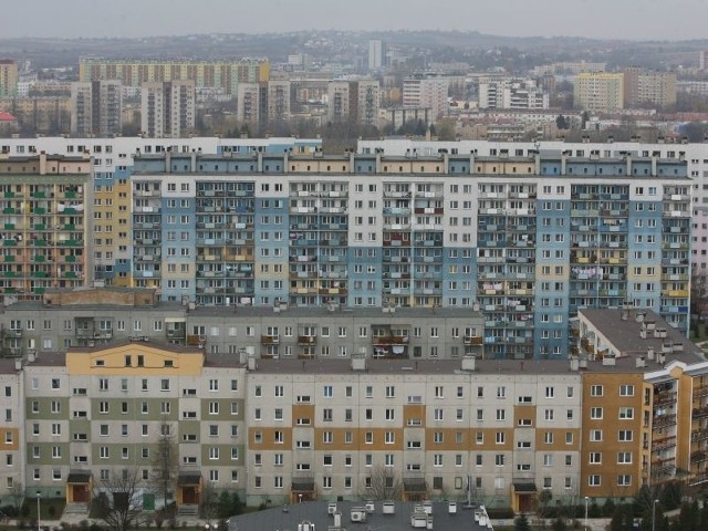 W Rzeszowie rozwija się rynek mieszkań na wynajemWidok na osiedle Nowe Miasto w rzeszowie.
