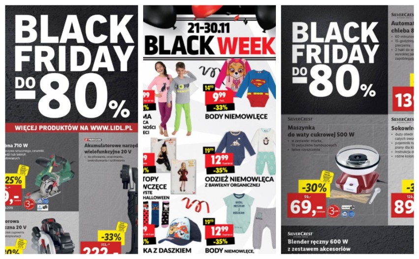 Black Friday 2019. Lidl w sobotę ma obniżki i promocje do 80 proc. Biedronka na Black Friday 2019 oferuje promocje