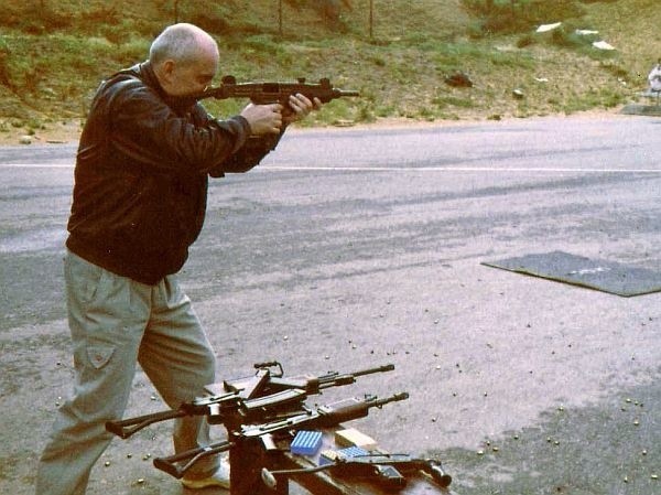 Jerzy Dziewulski na szkoleniu w Izraelu